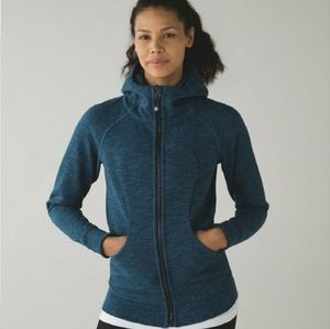 Lululemon Heathered Denim Alberta lake Scuba lll